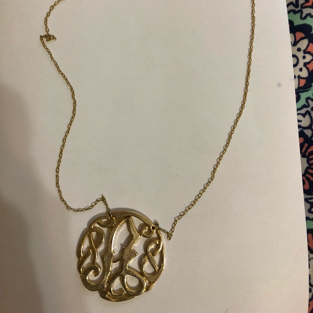 “A” Francesca’s necklace